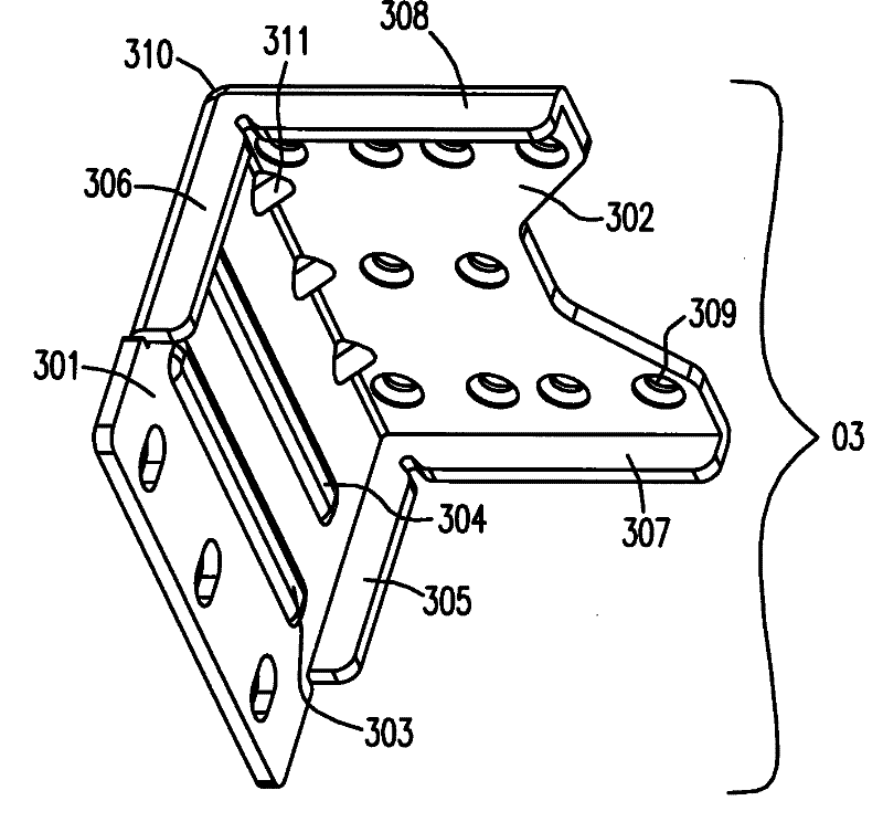 Reinforced fixing support apparatus