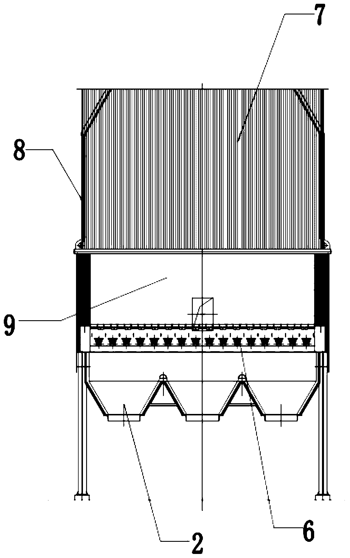 Waste incinerator and construction method thereof