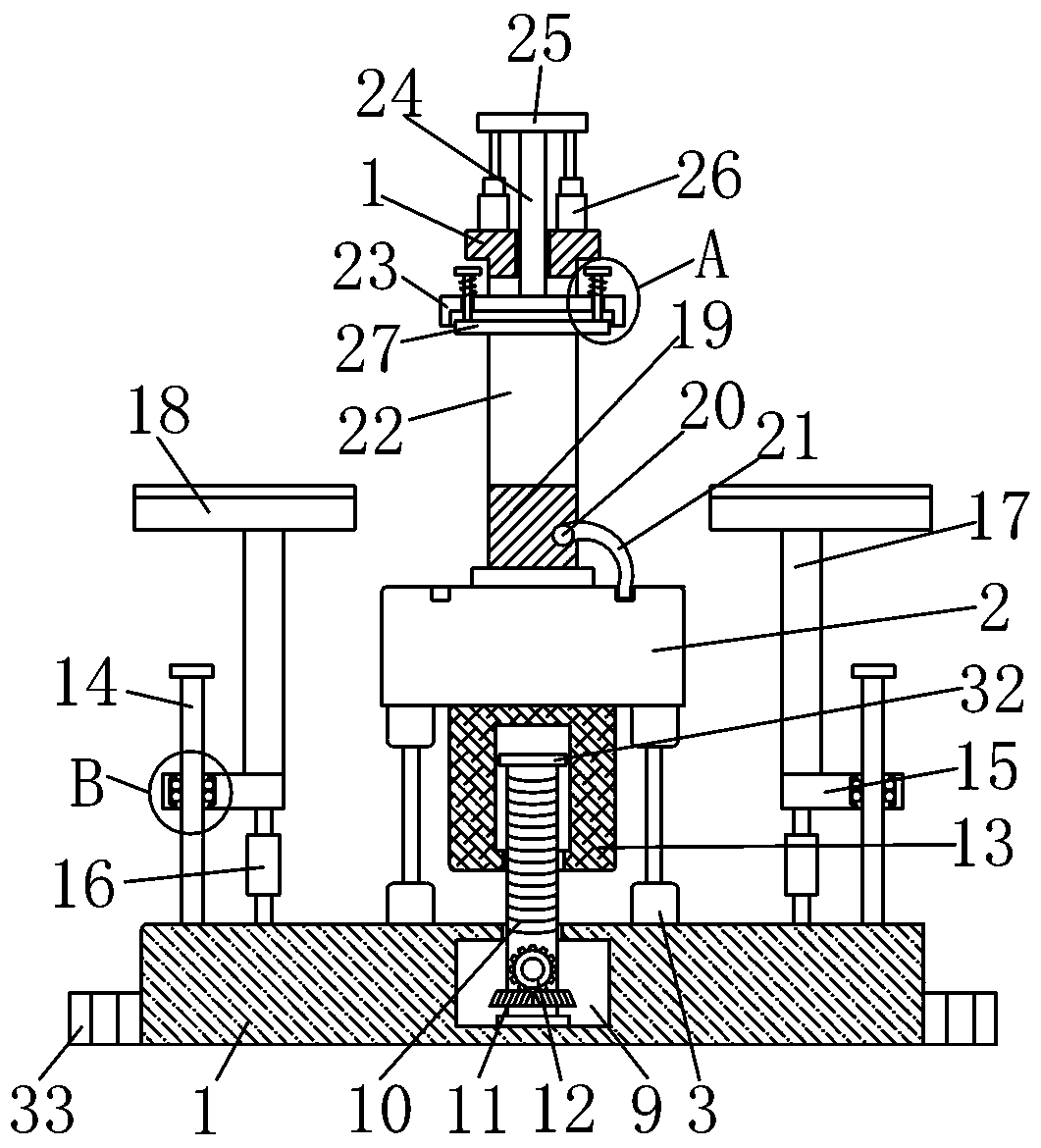 Special test device for new energy automobile hub motor, and test method thereof