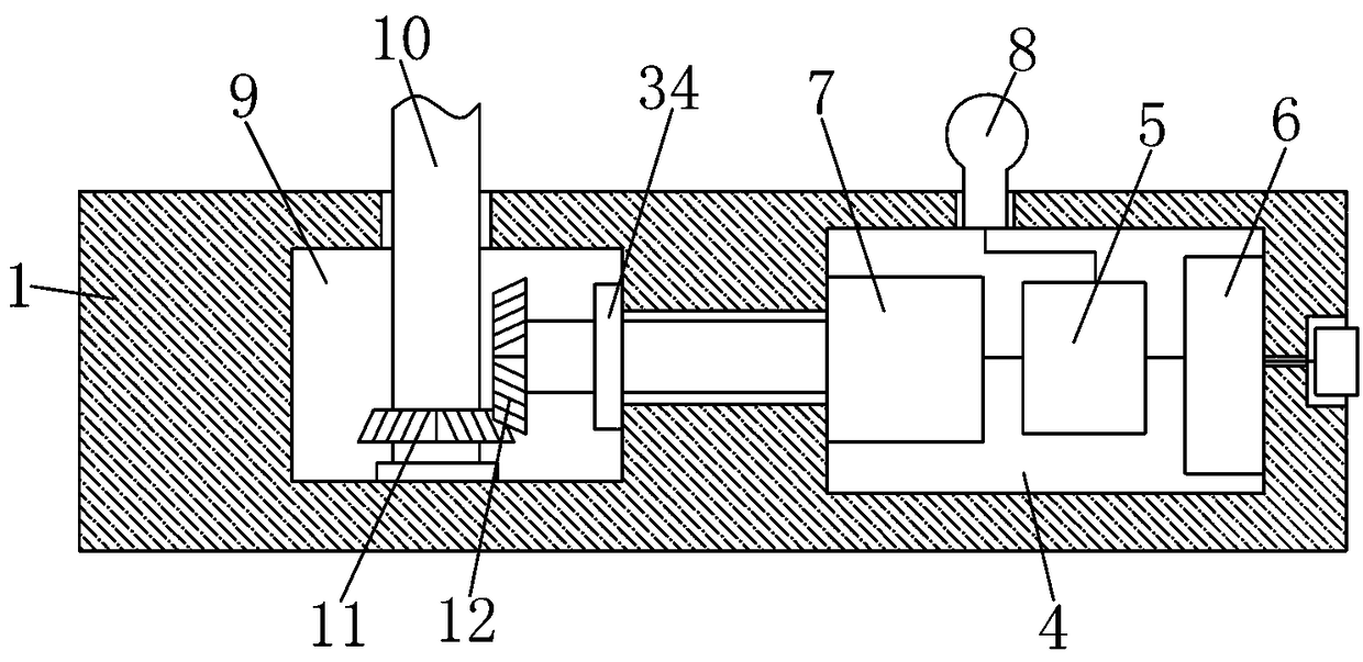 Special test device for new energy automobile hub motor, and test method thereof