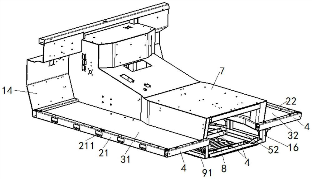 A Body Floor System Adapted to Airdrops