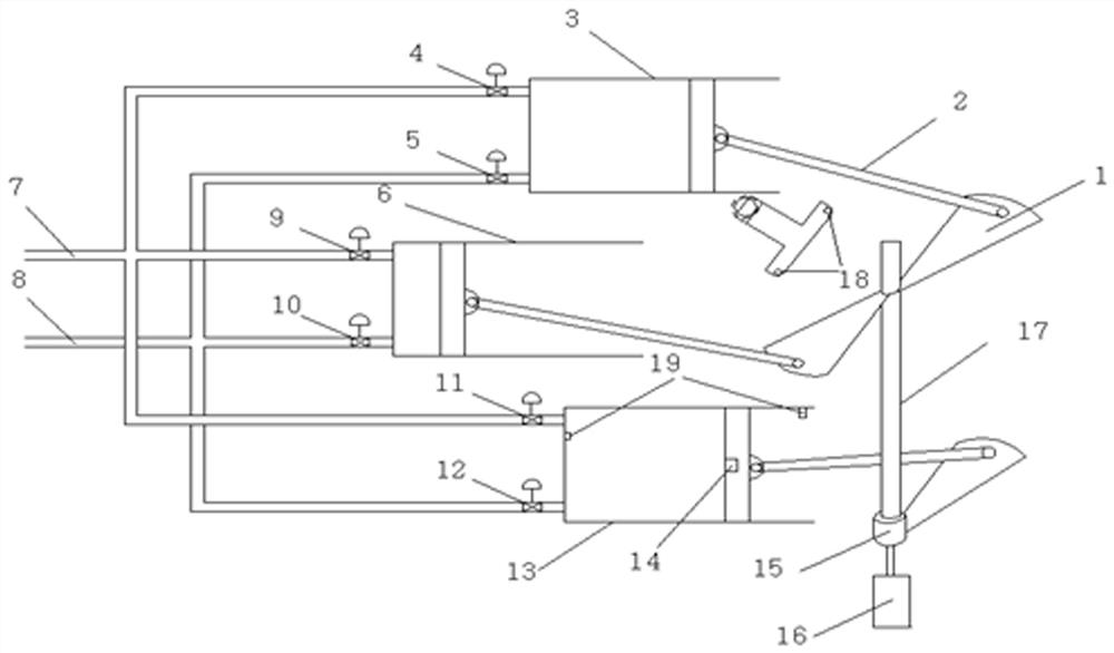 Oil field single-well two-phase automatic metering device