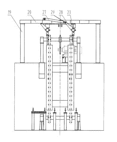 Feeding device of inclined-bottom heating furnace