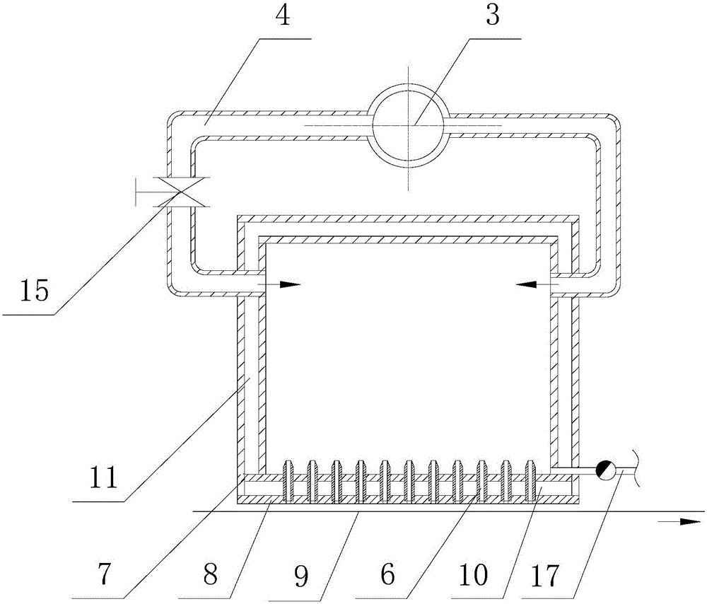 Steam box and method for preventing condensate water from dripping