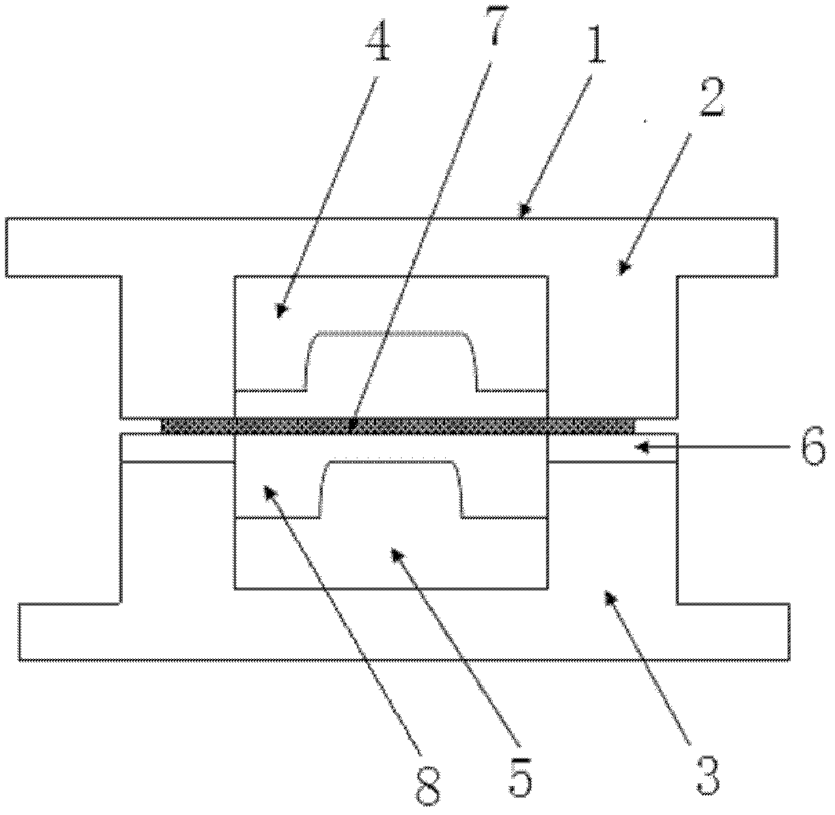Carbon fiber three-dimensional forming device