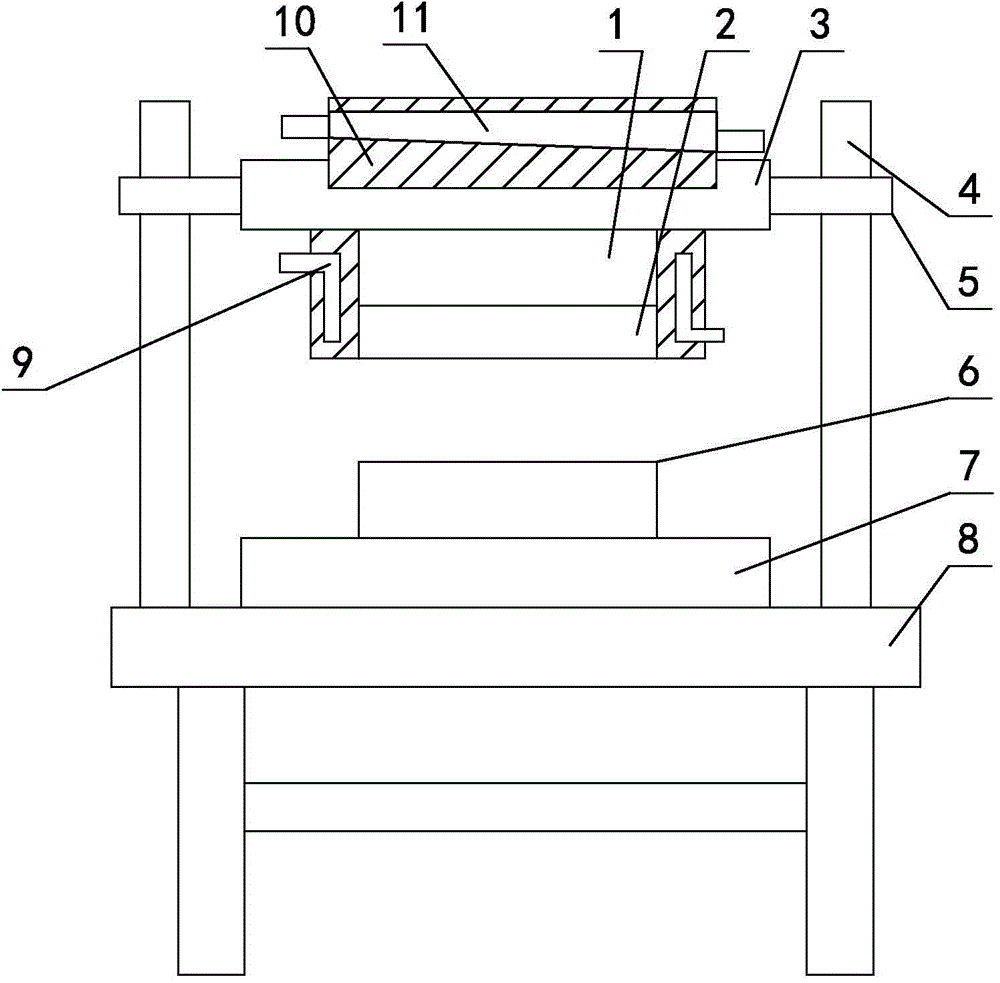 Plastic gear injection mold with cooling molding function