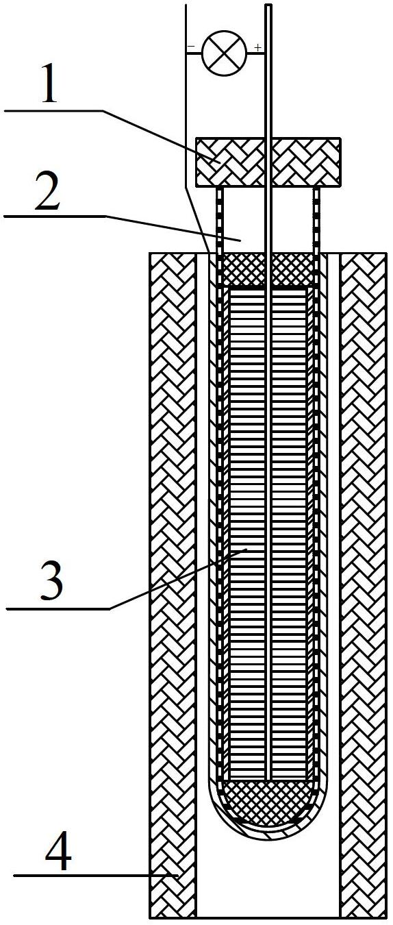 Solid-oxide fuel cell based energy storage cell and preparation method thereof