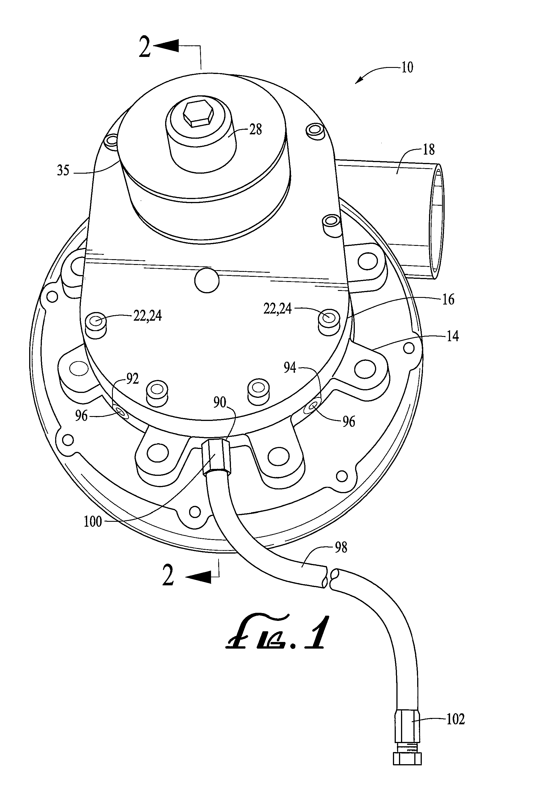 Supercharger with oil slinger and baffles