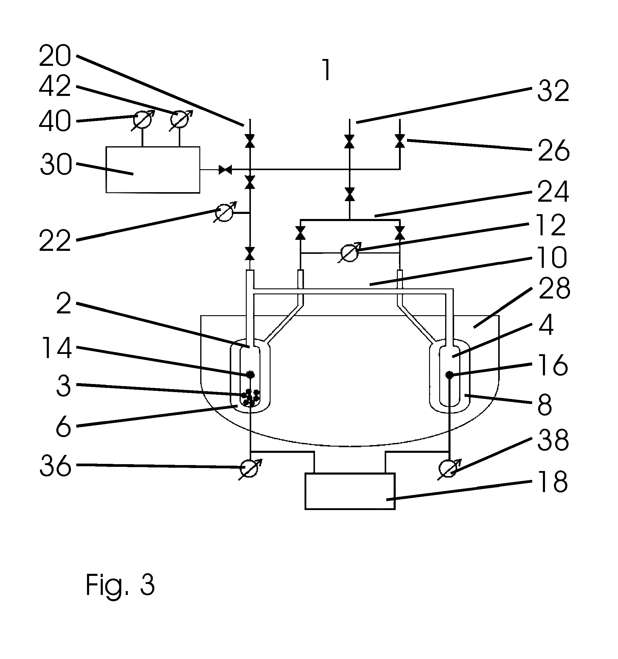 Device and Method for Calorimetrically Measuring Sorption Processes