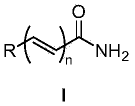 A kind of method from oxime synthetic amide