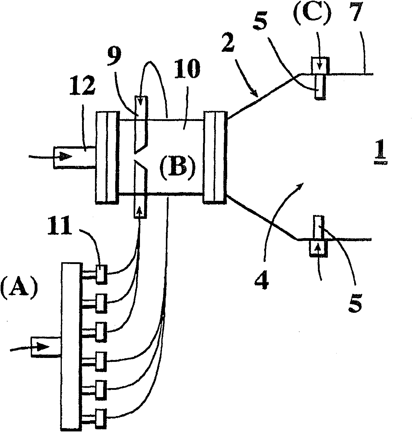 Method and apparatus for generating gas pulses