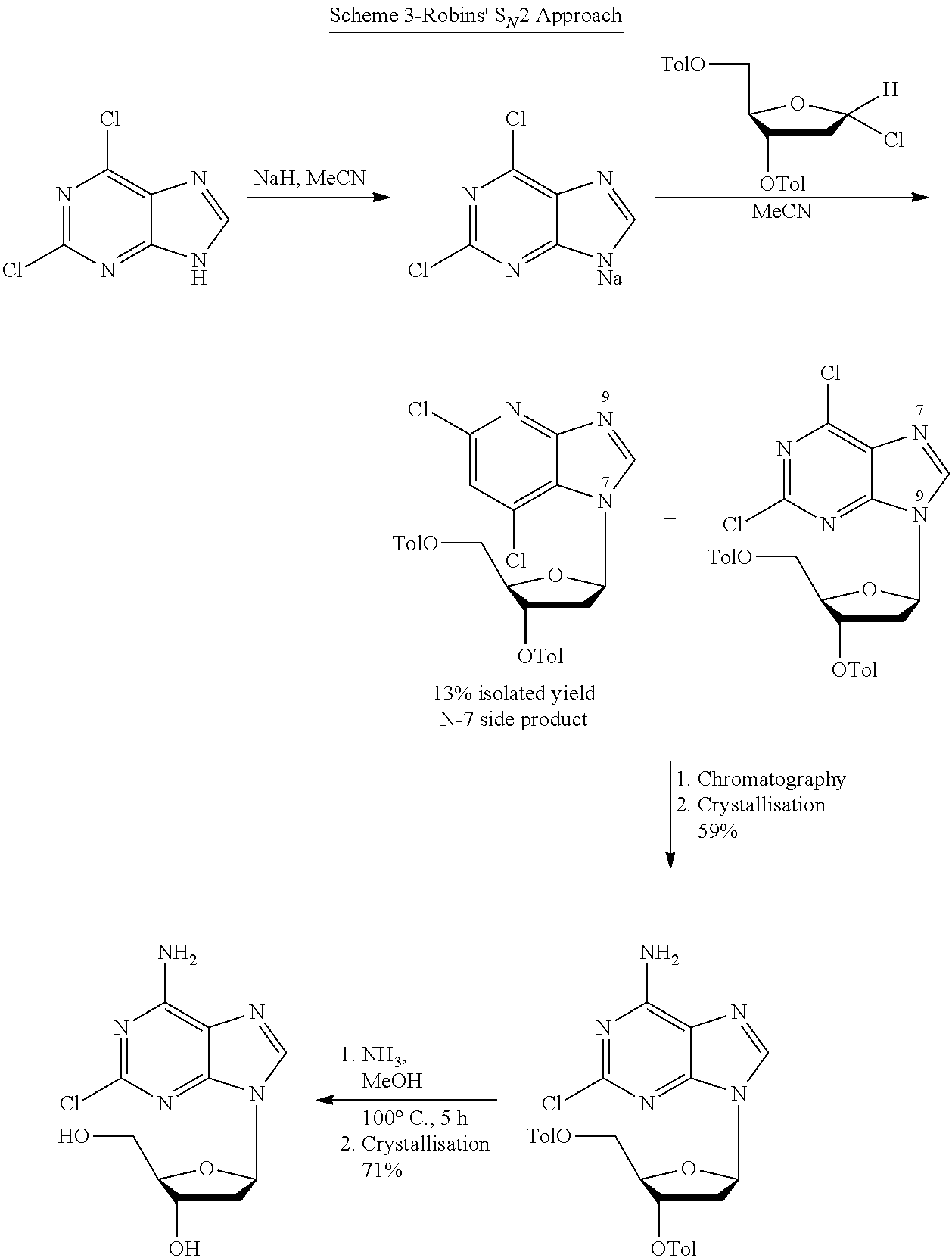 Process for the Preparation of Cladribine