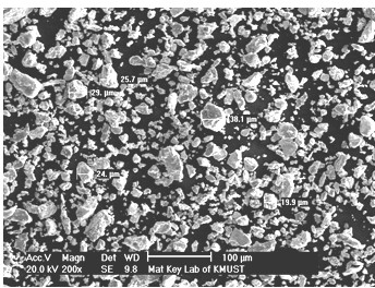 Method for preparing titanium niobium tantalum zirconium biomedical titanium alloys by discharge plasma sintering