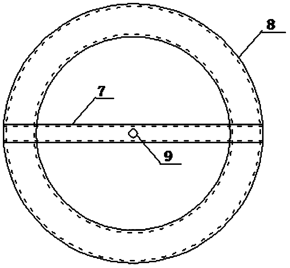 Deepwater high-precision anti-rotating inverted measuring device