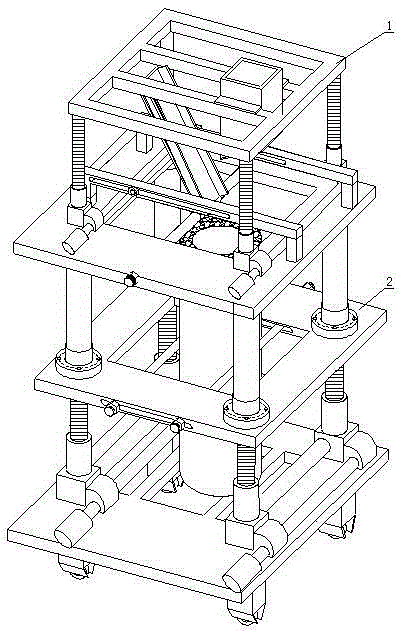 An experimental device for simulating mine chute