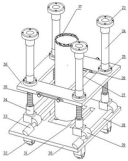 An experimental device for simulating mine chute