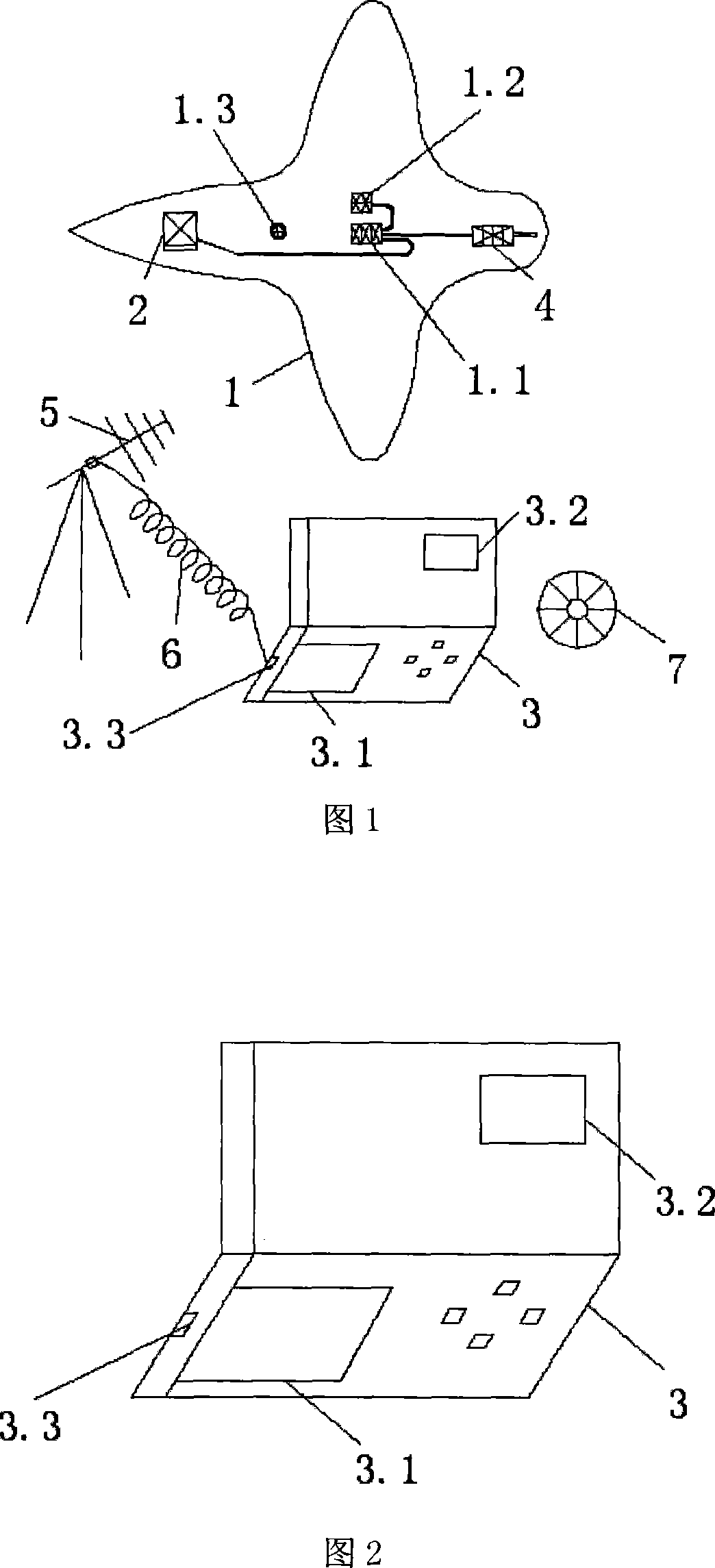 Avigation close range photography displacement measurement system based on unmanned aerial vehicle as well as measurement method thereof