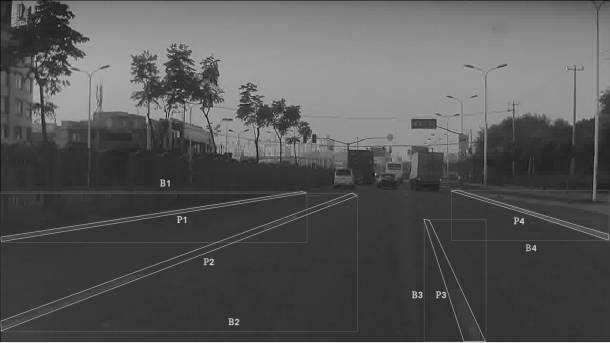 Lane line detection method, electronic equipment and vehicle