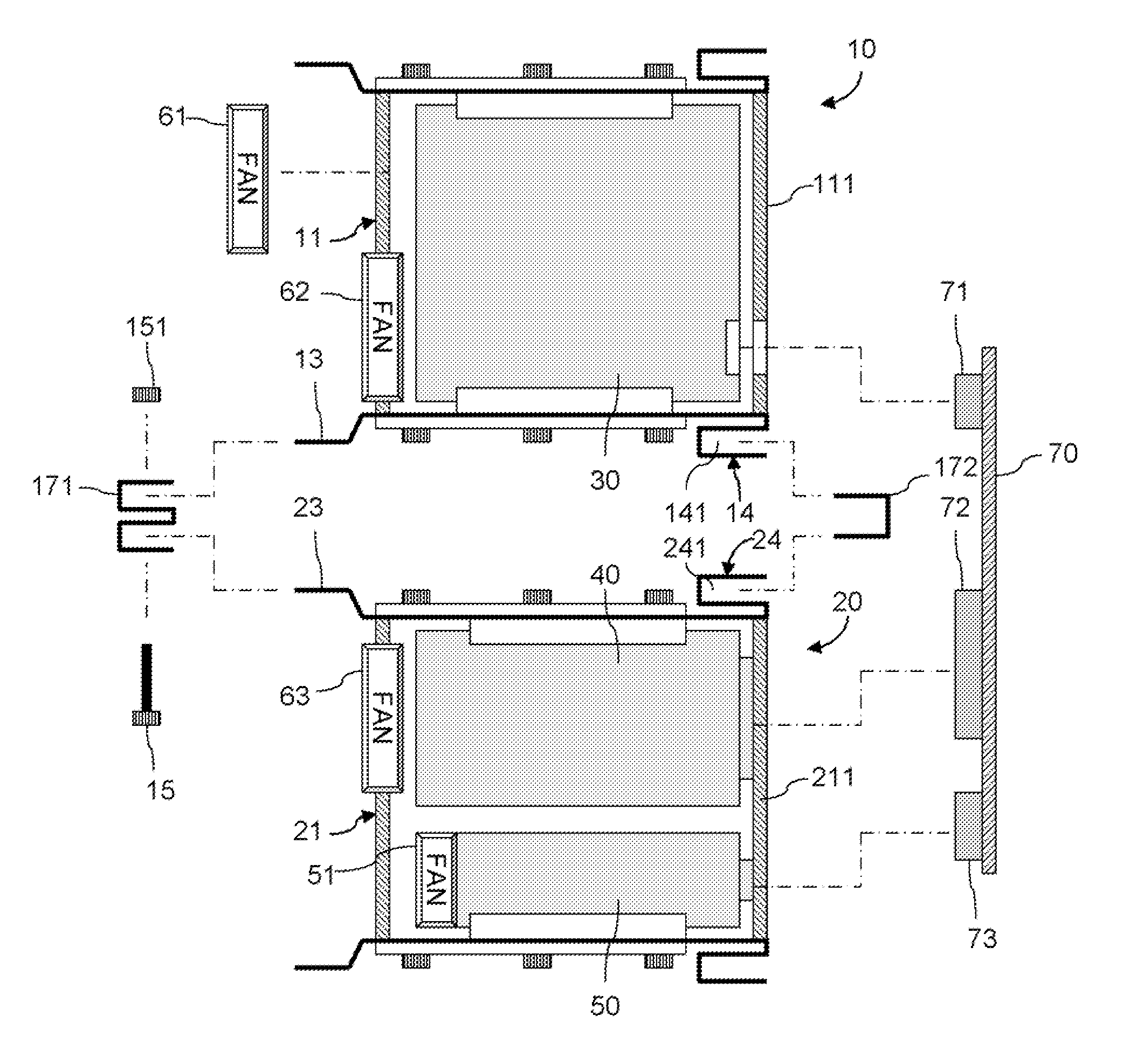 Scalable computer system and reconfigurable chassis module thereof