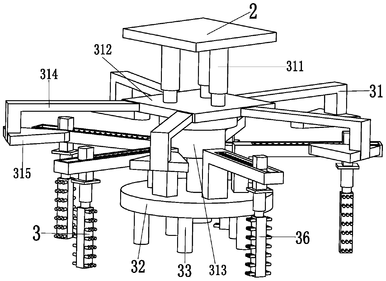 Auto parts maintenance machine