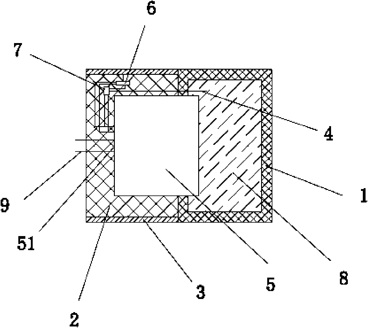 Micro-power supply used inside human body