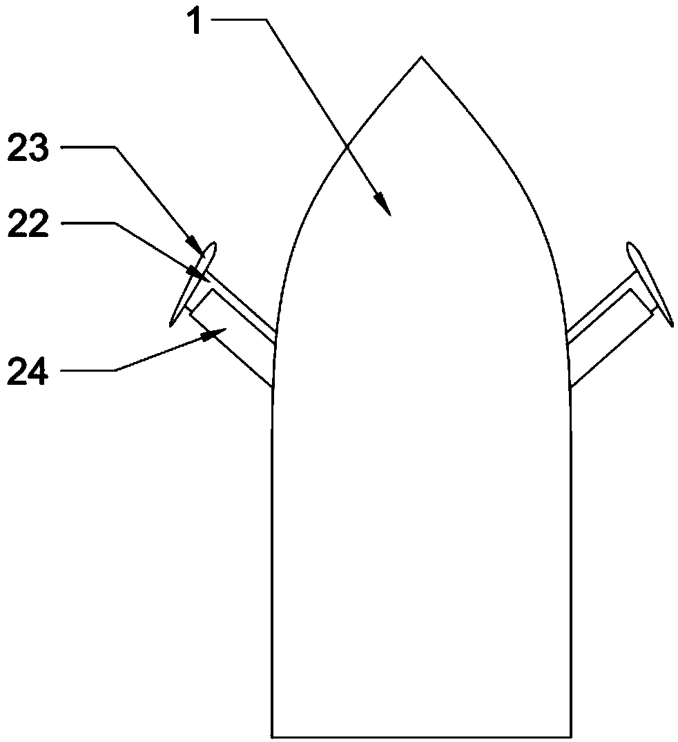 Fin rudder combined self-correcting water surface and underwater vehicle