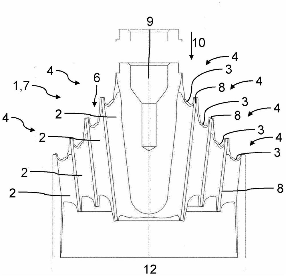 Spring element and fire-resistant cover layer