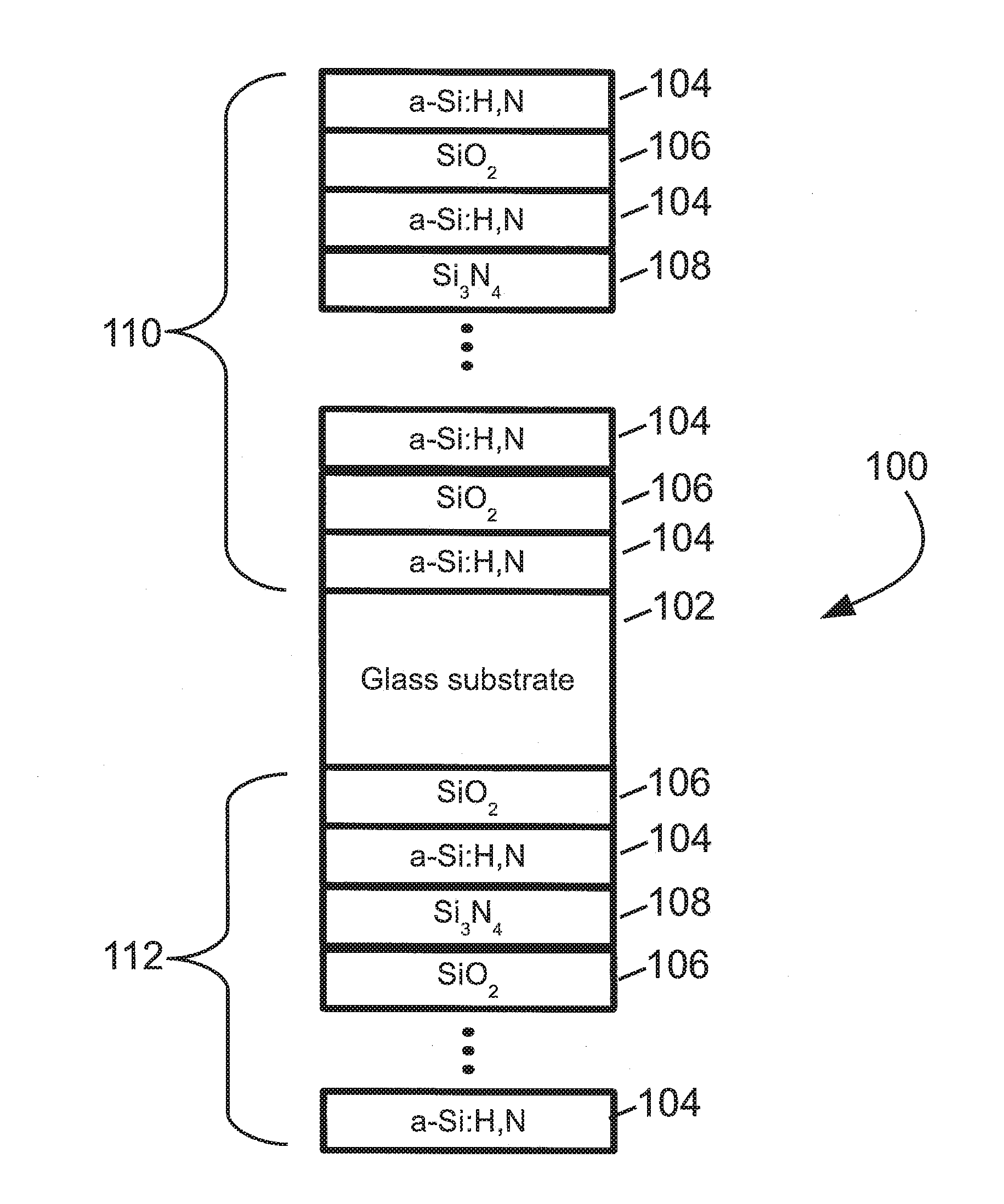 Near infrared optical interference filters with improved transmission