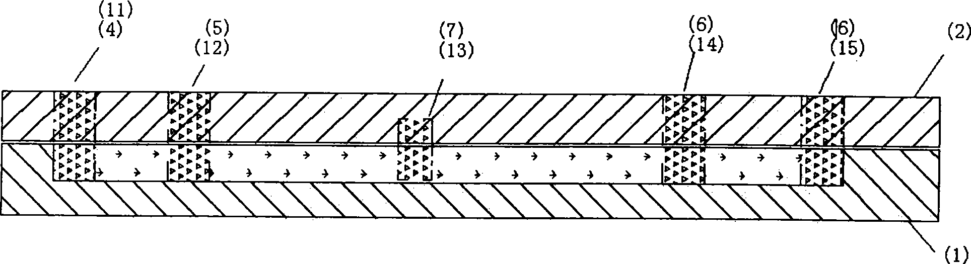 Cell separation microchip based on silicon structure on insulators