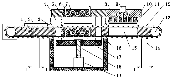 Leather bonding device and production process thereof