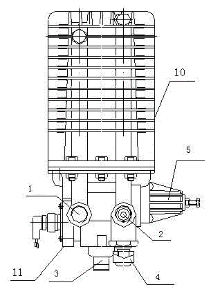 Air condensation dryer