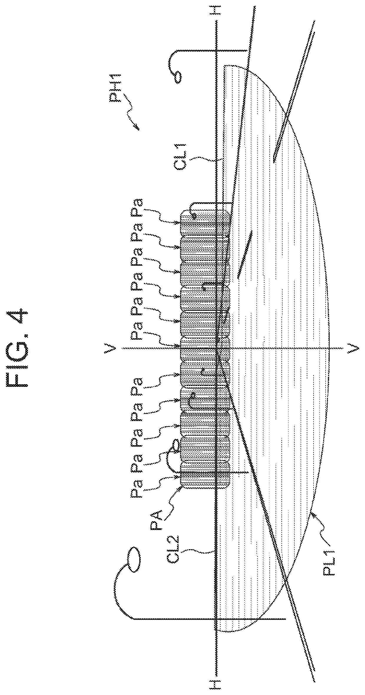 Projector type headlamp