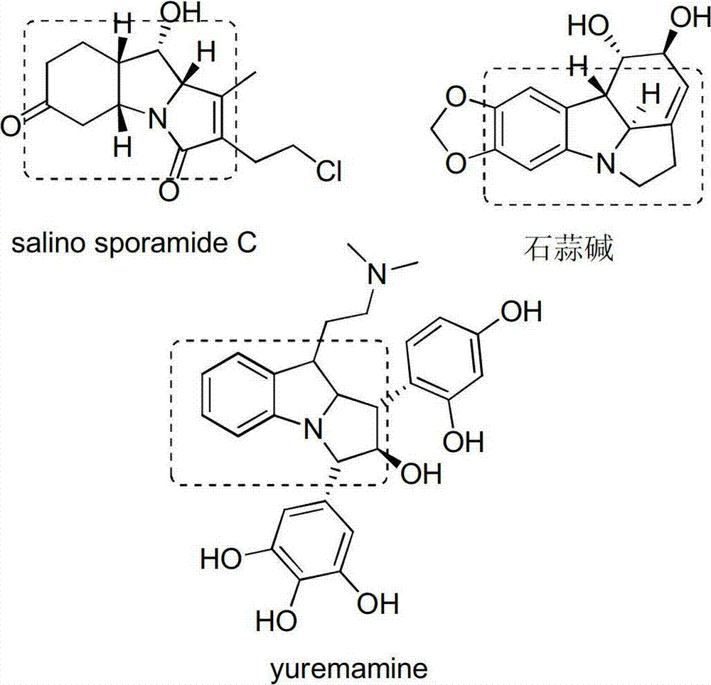 Synthetic method of pyrrole fused-ring 3-indolone type compounds