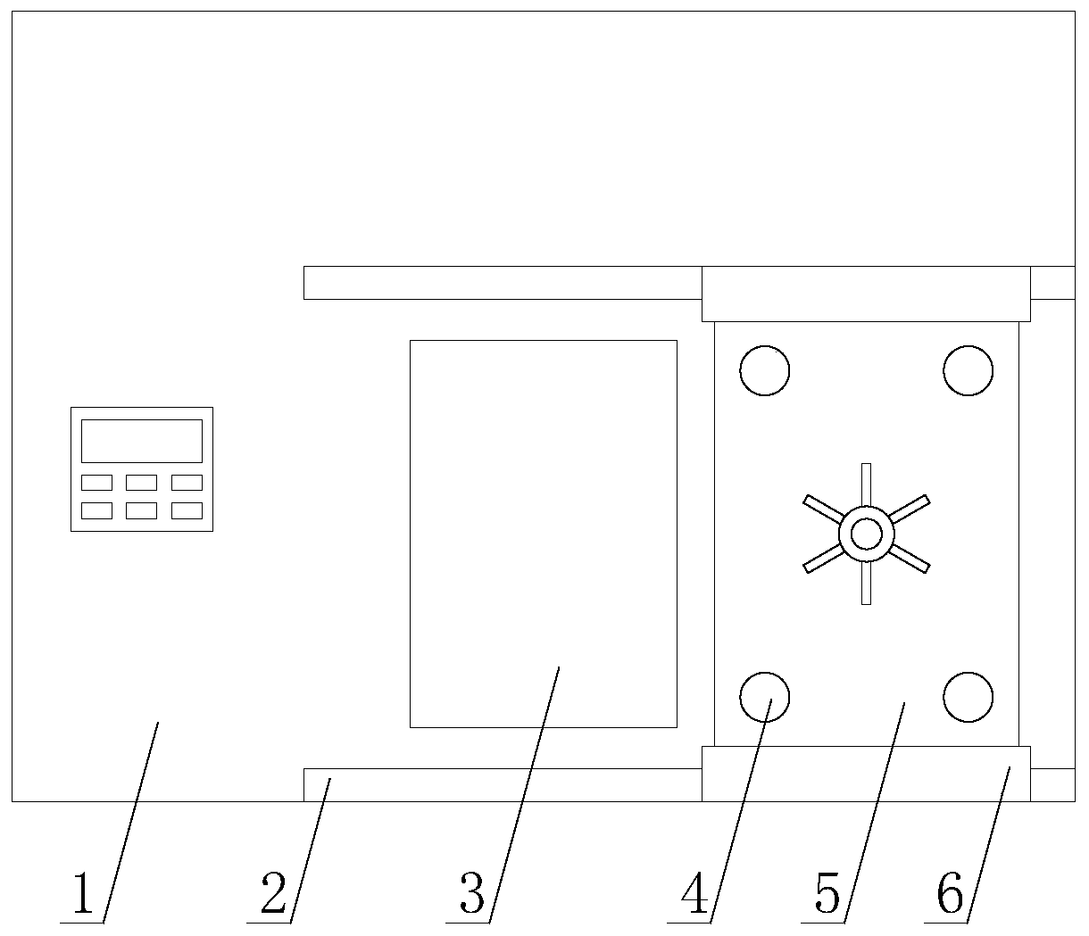 Energy-saving meat product storage equipment with buffer function