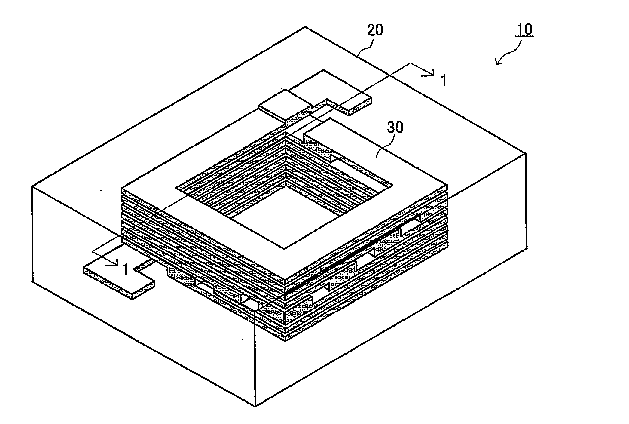 Layered inductor