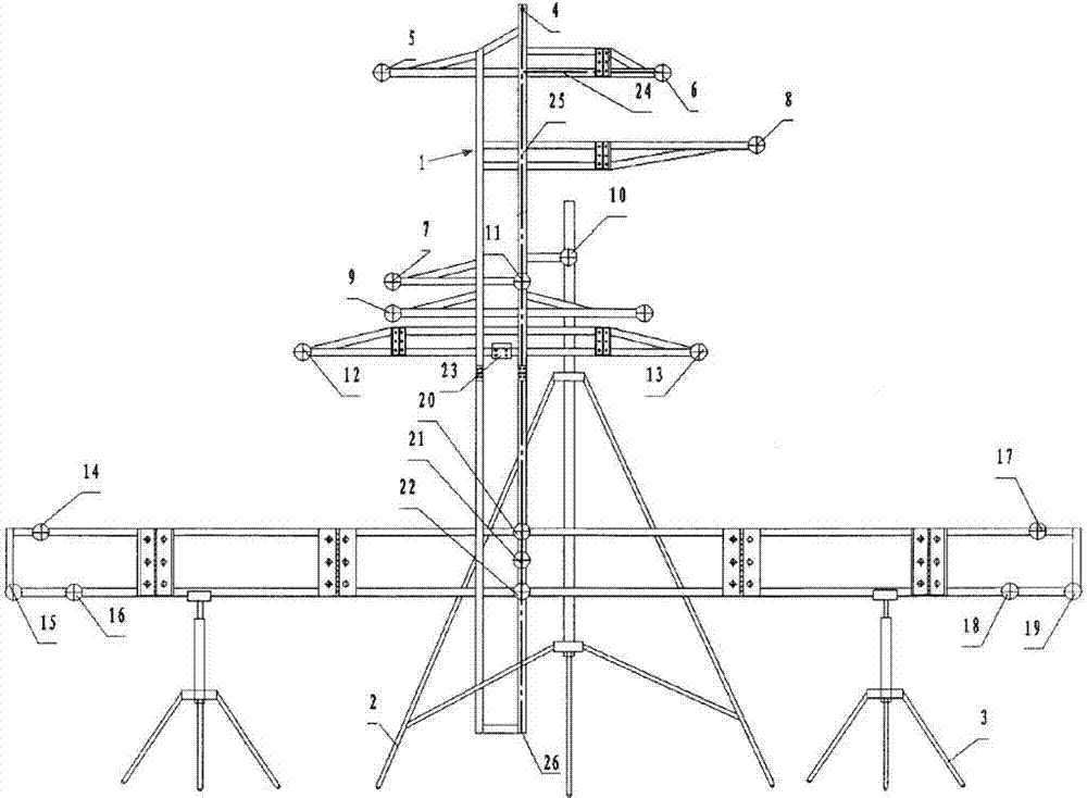 Measurement and mounting method of target spots on plane calibration target plate