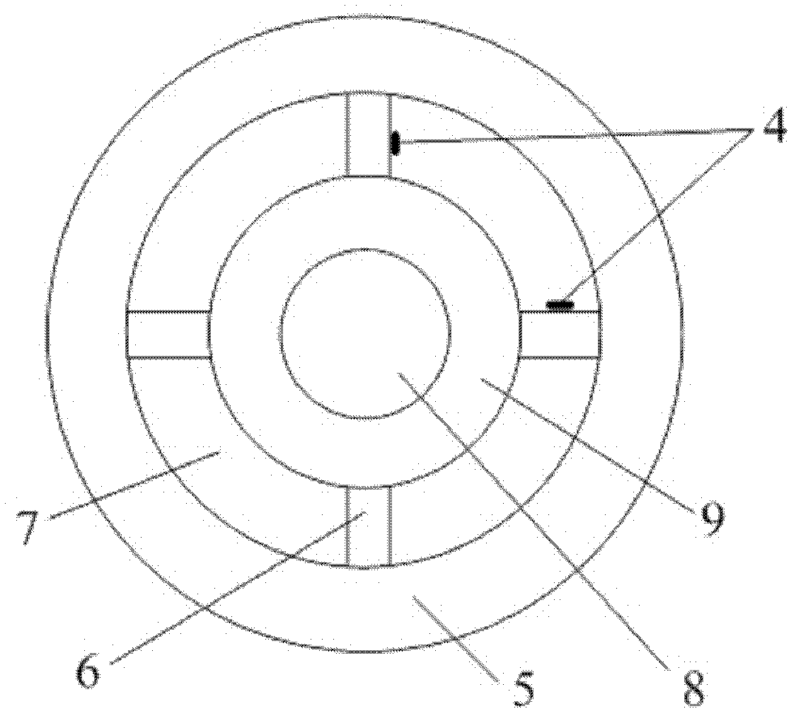Inner conical elastomer for strain force transducer, and optimization method for inner conical elastomer