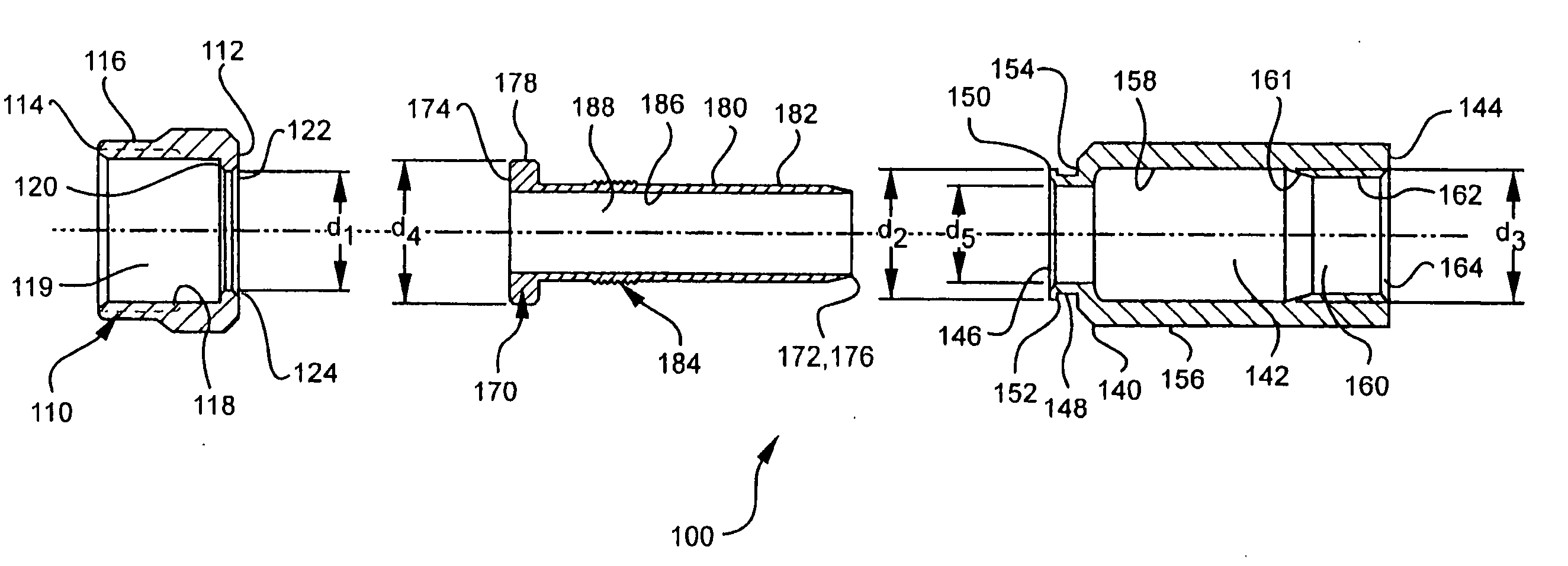 Sealed coaxial cable connector and related method