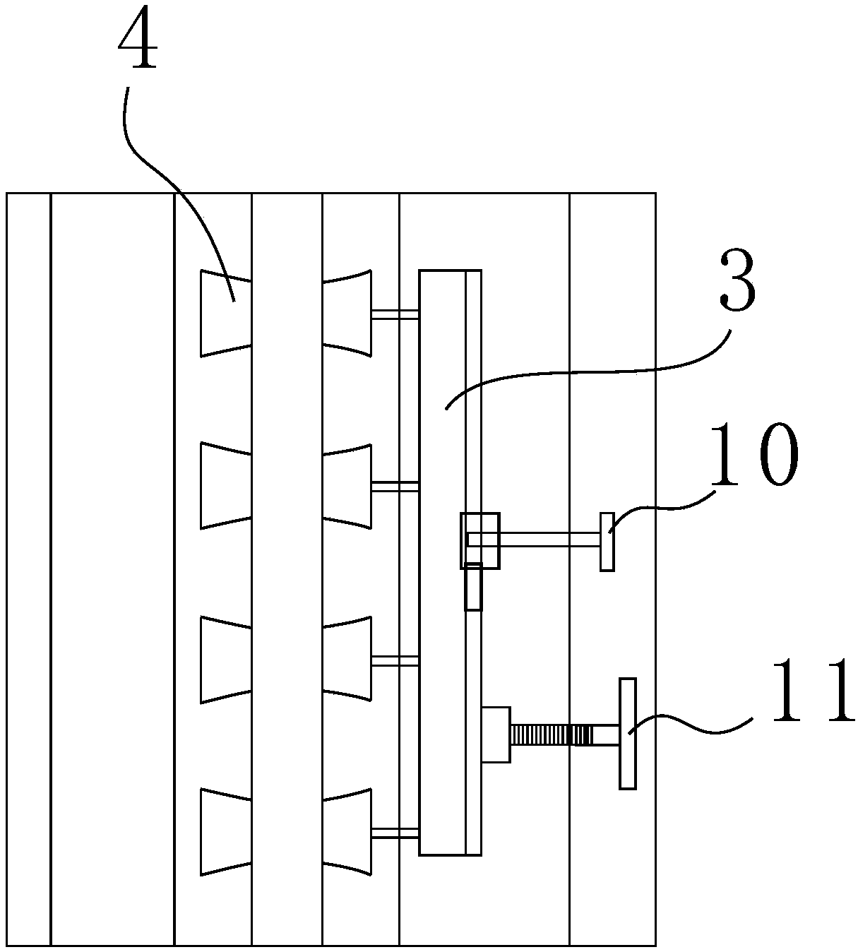 Circulating water cooling system with tubing position correction function