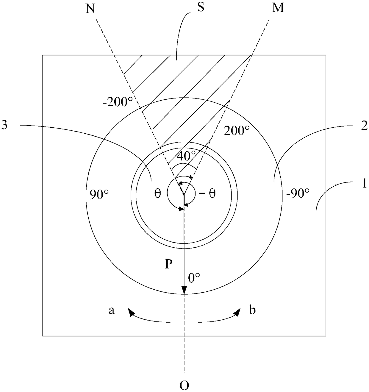 Judging device and judging method of slewing overlapping area of ​​piling type slewing crane