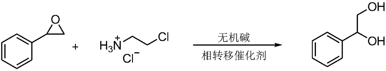 Synthetic method for 1-phenyl-1,2-ethanediol