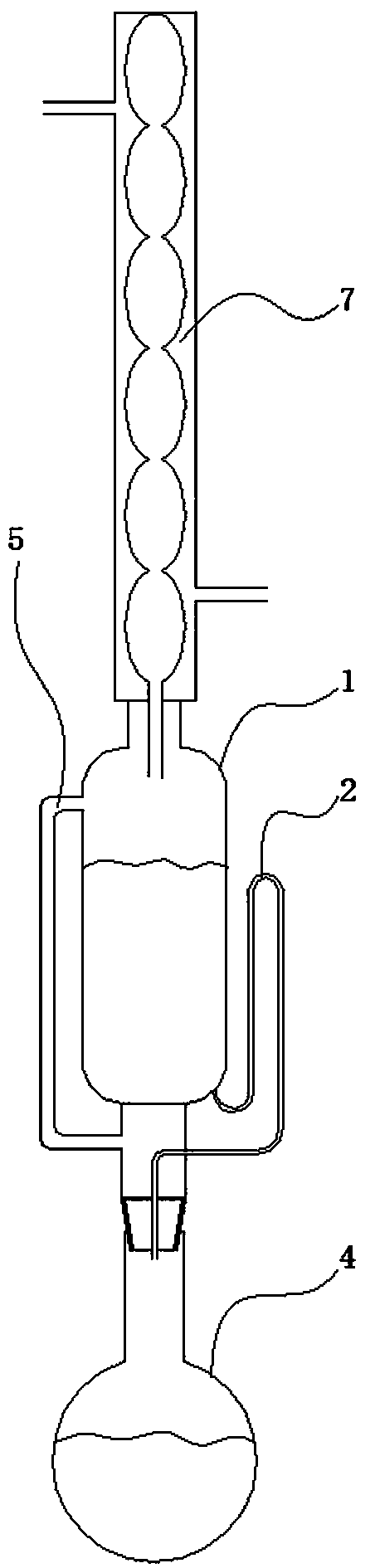 Soxhlet extractor capable of preventing thermal degradation