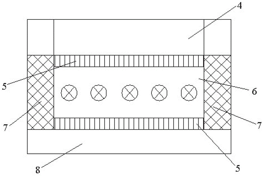 Processing method of large-inclination wavy-retaining-edge conveying belt