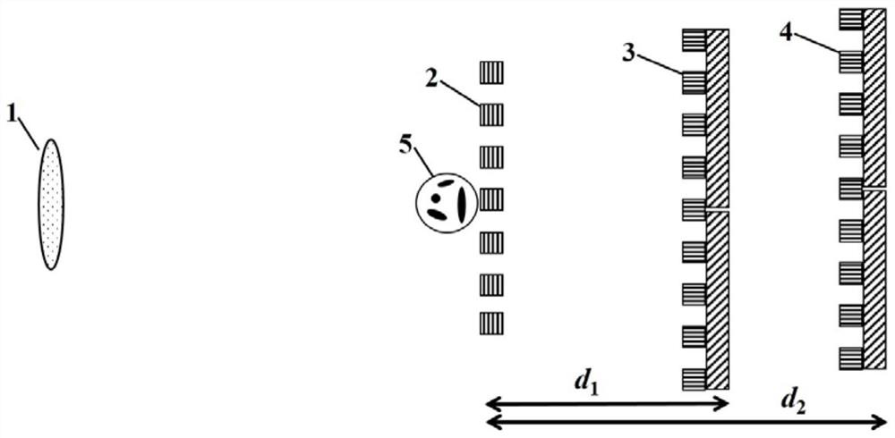 Single-exposure X-ray dark-field imaging method based on dual-detector grating interferometer