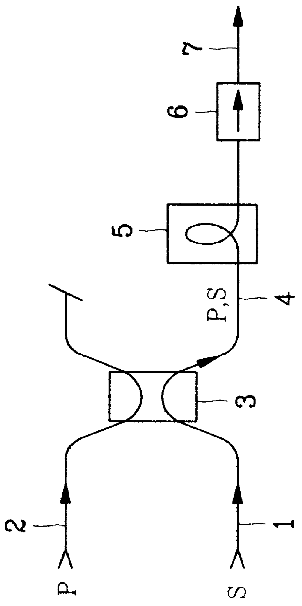 Feedback-type optical fiber amplifier using hybrid pumping light beams