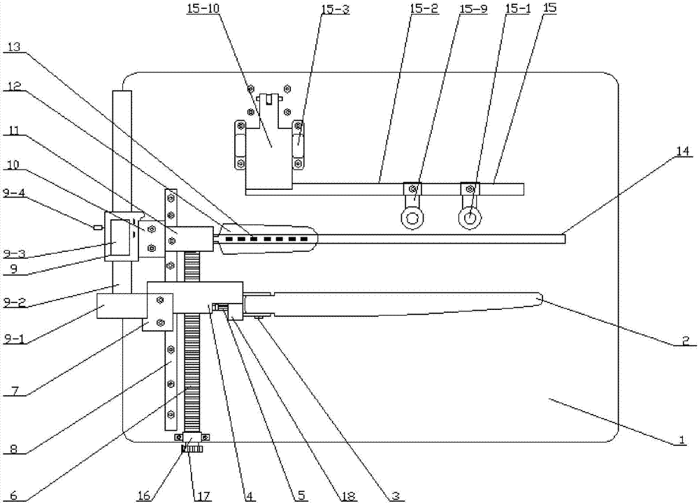 Multifunctional precision sliding table saw for laboratory and using method thereof