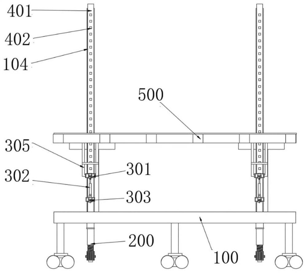 Prefabricated bridge structure climbing equipment and control method