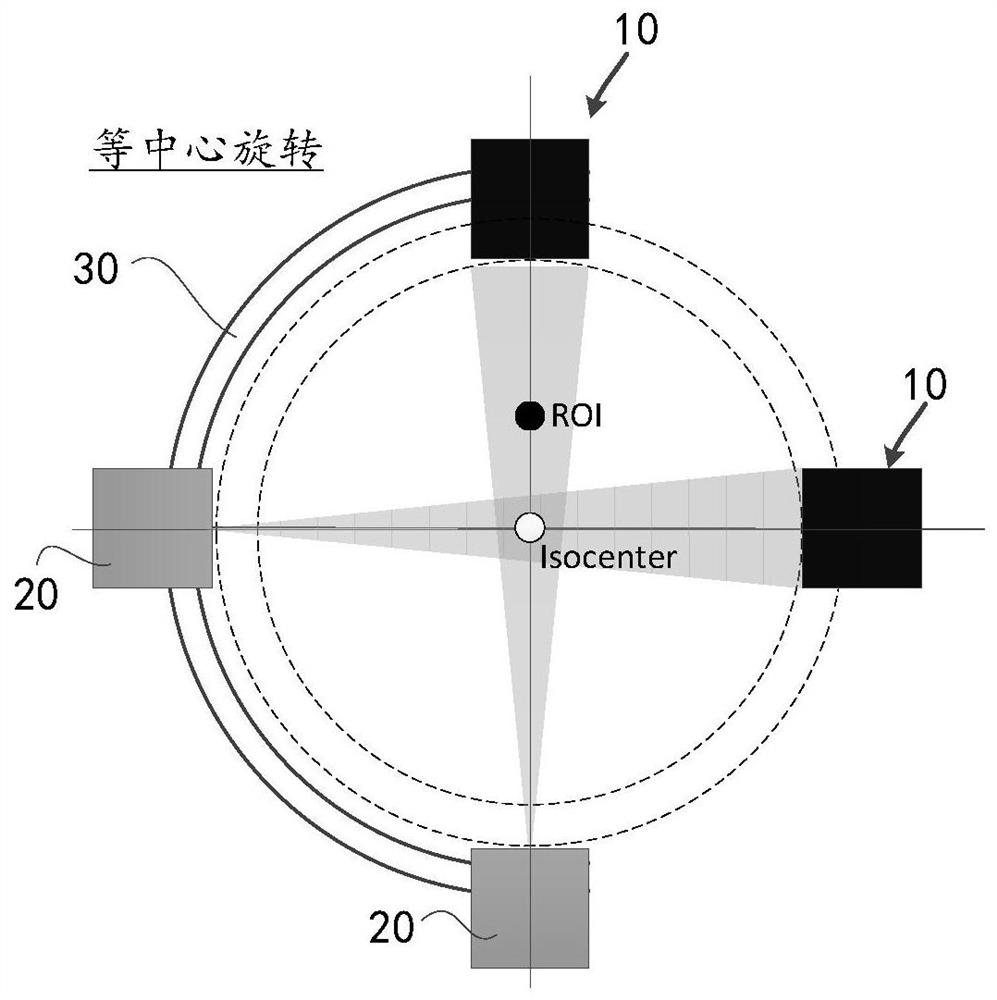 Imaging method and positioning device of X-ray imaging equipment