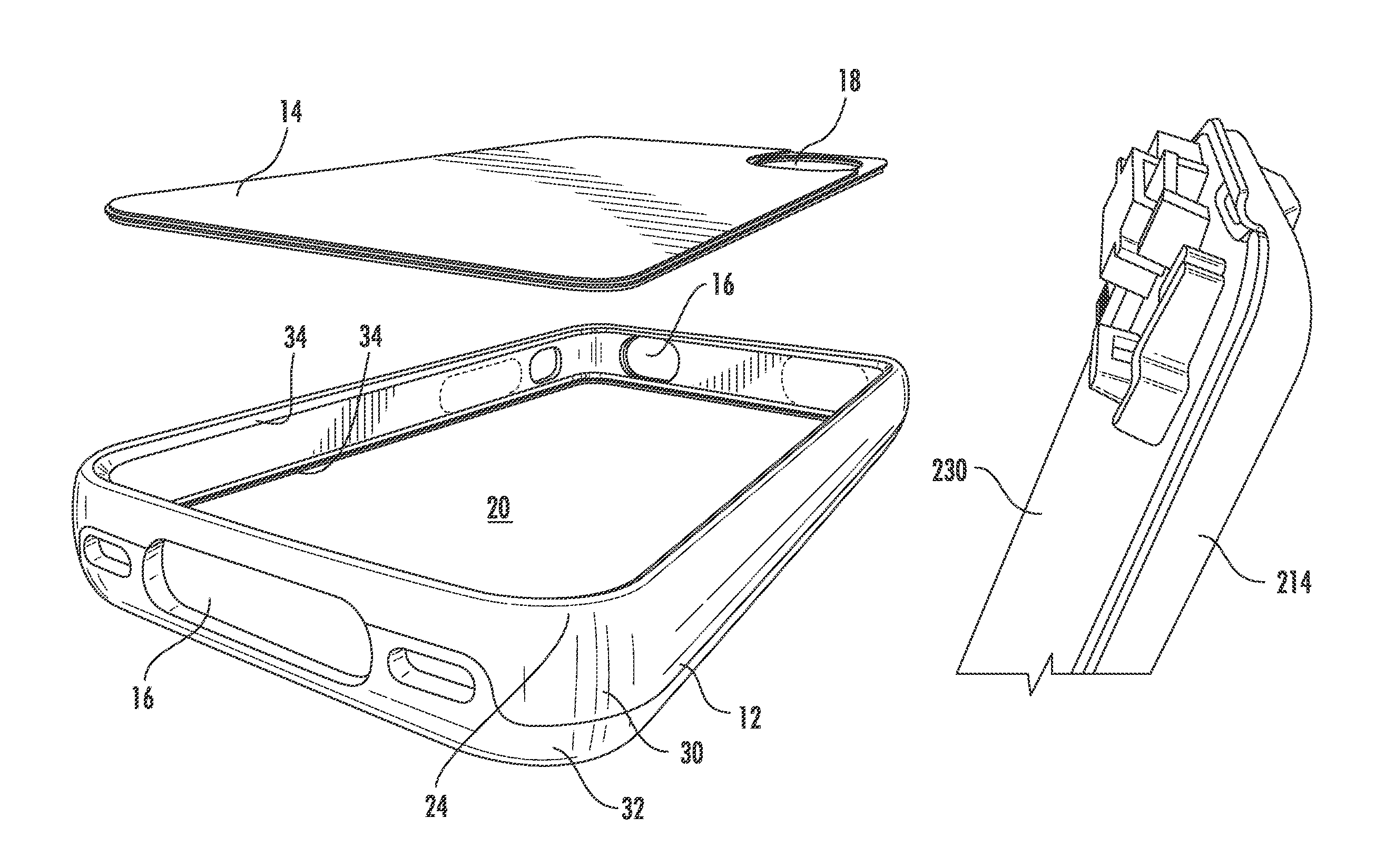 Battery charging case with changeable panel for an electronic device