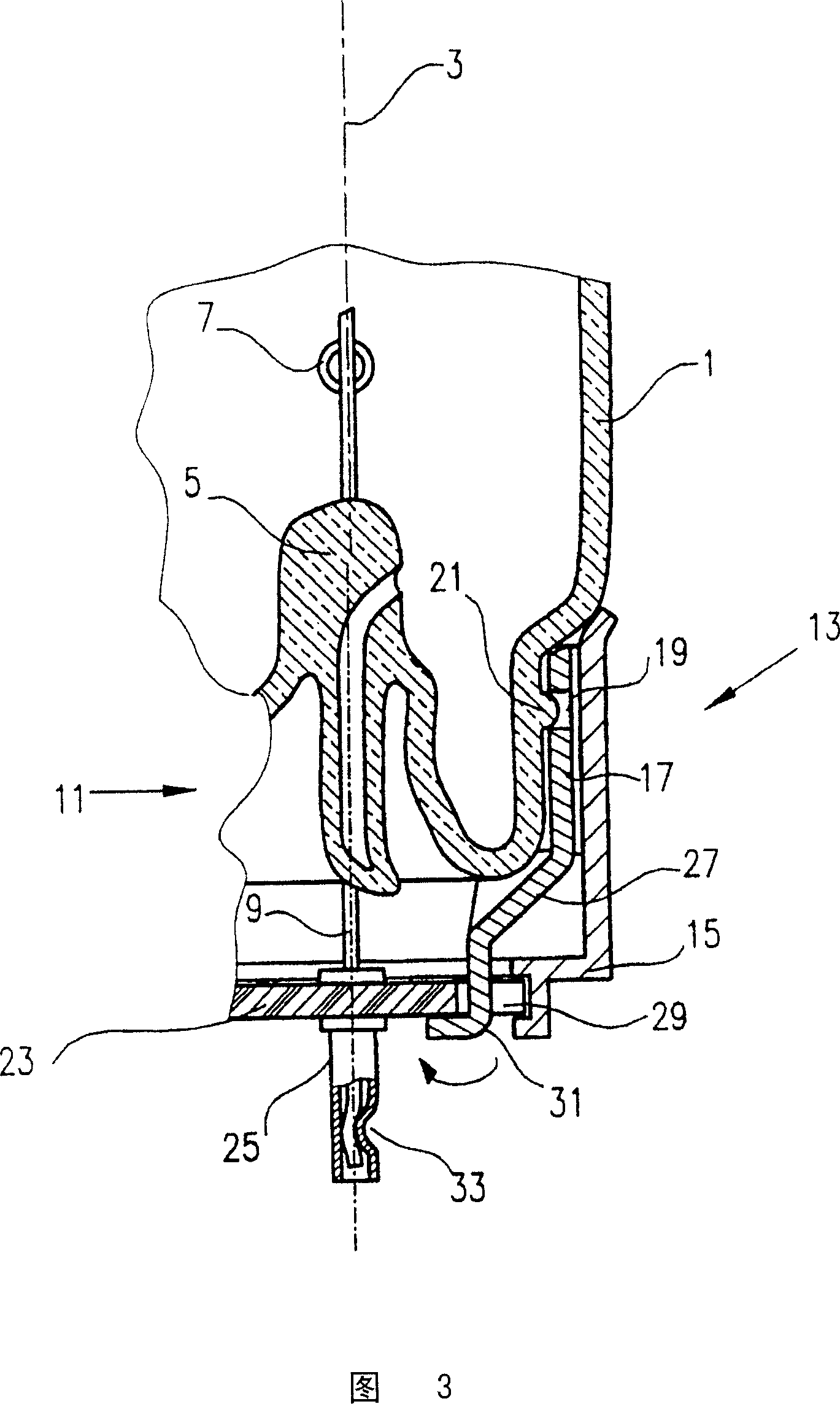 Base for low pressure discharge lamps